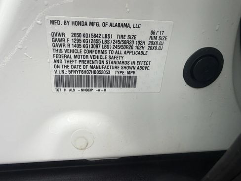 Used 2017 Honda Pilot Elite image 37