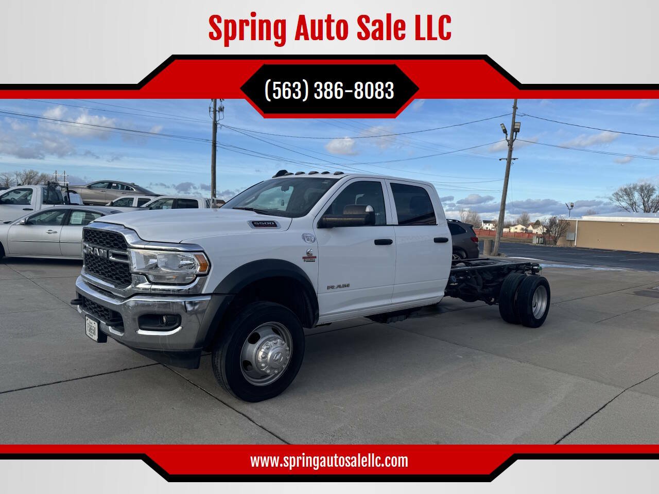 Used 2021 RAM 5500 Tradesman w/ Chrome Appearance Group AWD/4WD image 1