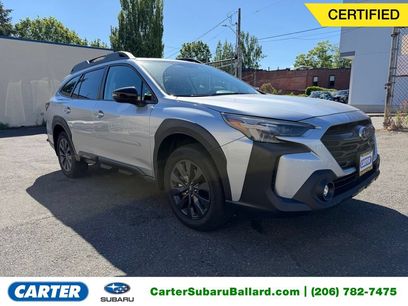 Certified 2025 Subaru Outback Onyx Edition XT
