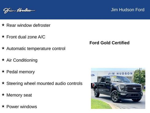 Certified 2023 Ford F150 Lariat w/ Equipment Group 502A High AWD/4WD image 13