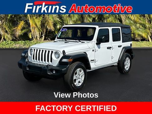 Used 2022 Jeep Wrangler Unlimited Sport AWD/4WD image 1
