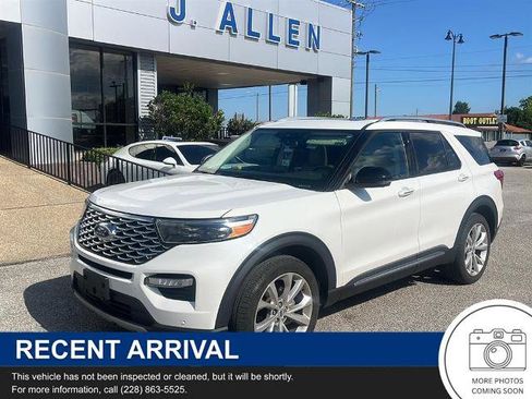 Certified 2023 Ford Explorer Platinum w/ Technology Package AWD/4WD image 1
