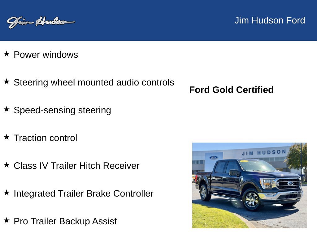Certified 2021 Ford F150 XLT w/ Equipment Group 302A High AWD/4WD image 13