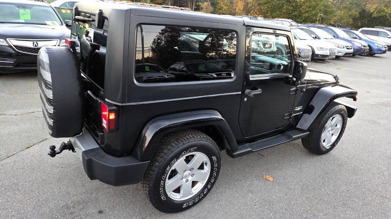 Used 2012 Jeep Wrangler Sahara w/ Dual Top Group AWD/4WD image 14