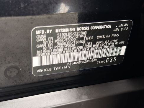 Used 2022 Mitsubishi Outlander SE AWD/4WD image 37