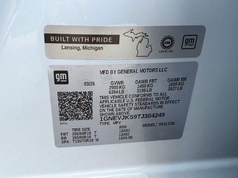 New 2026 Chevrolet Traverse Z71 w/ Driver Confidence Package AWD/4WD image 23