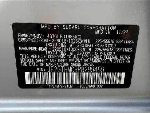 Used 2023 Subaru Crosstrek 2.5i Limited w/ Moonroof Package image 32