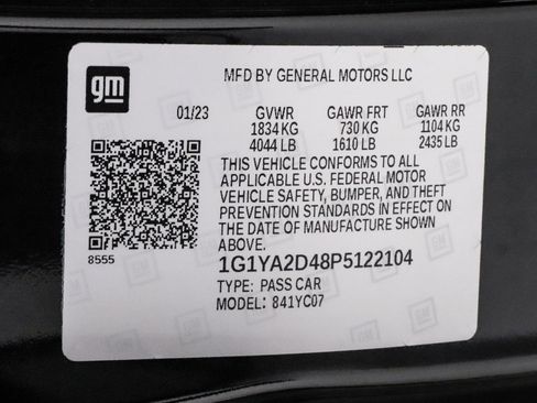 Used 2023 Chevrolet Corvette Stingray Coupe w/ Z51 Performance Package image 7