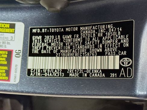 Used 2014 Toyota Corolla LE Premium image 30