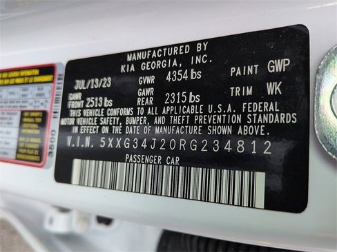 Used 2024 Kia K5 EX w/ EX Premium Package image 13