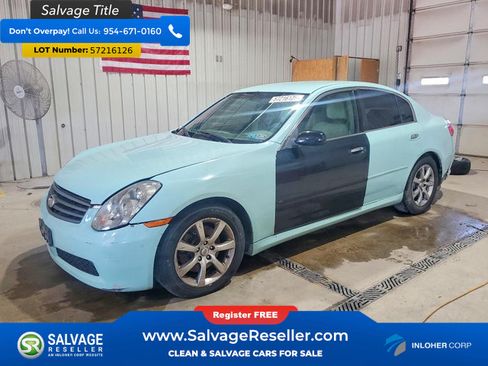Used 2006 INFINITI G35 Sedan RWD image 1