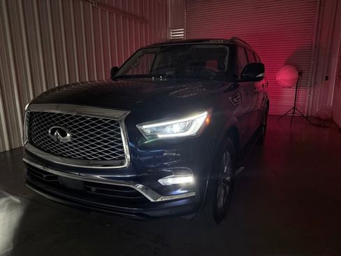 Certified 2021 INFINITI QX80 Luxe w/ Cargo Package RWD image 9