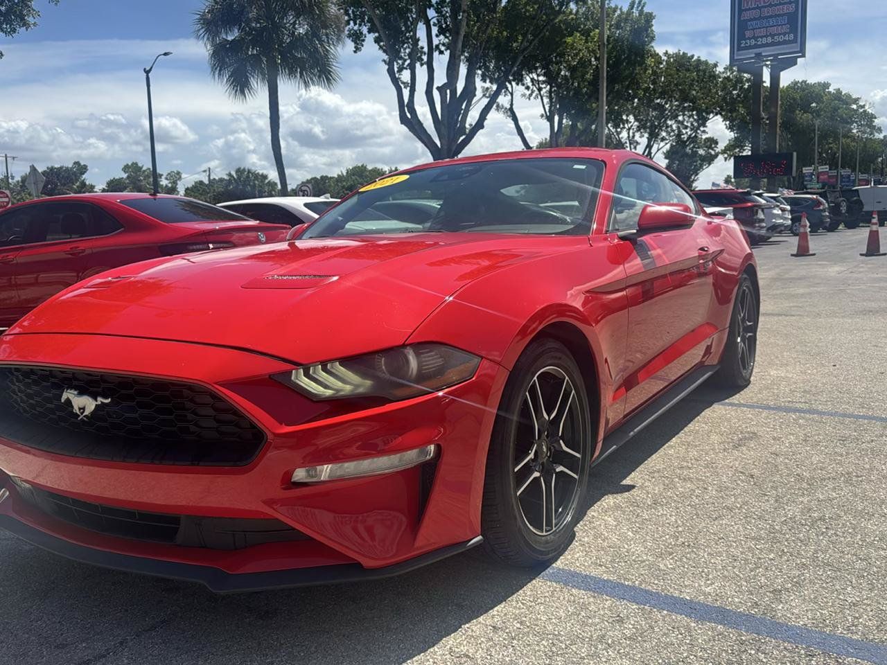 Used 2021 Ford Mustang Premium RWD image 2