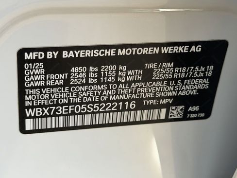 Used 2025 BMW X1 xDrive28i w/ Convenience Package AWD/4WD image 34