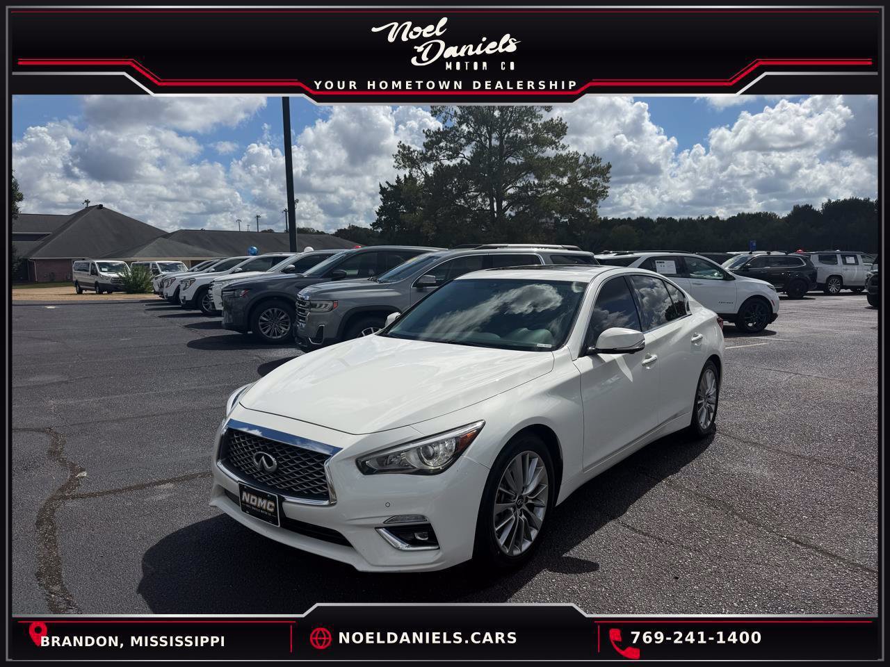 Used 2021 INFINITI Q50 Luxe RWD image 1