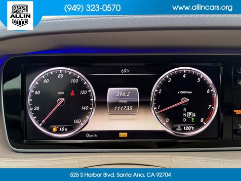 Used 2014 Mercedes-Benz S 550 Sedan w/ Premium 1 Package image 11