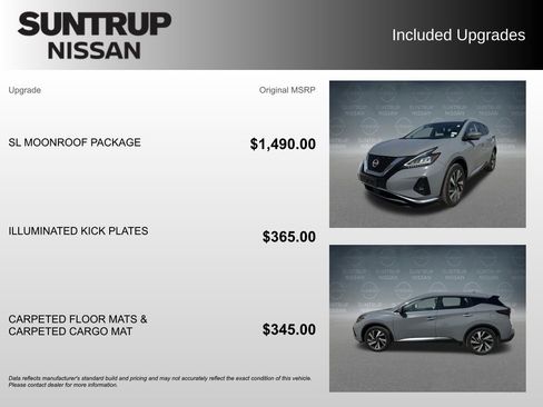 Used 2023 Nissan Murano SL w/ SL Moonroof Package image 2