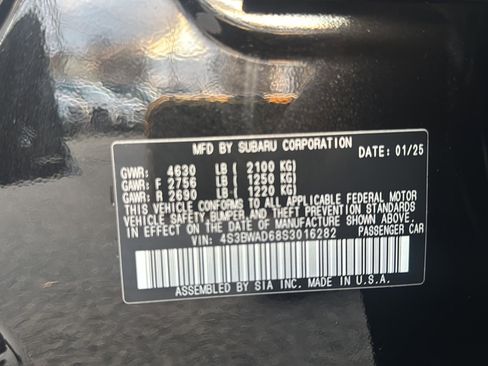 Certified 2025 Subaru Legacy Premium image 43