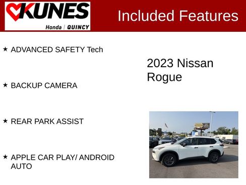 Used 2023 Nissan Rogue S AWD/4WD image 2
