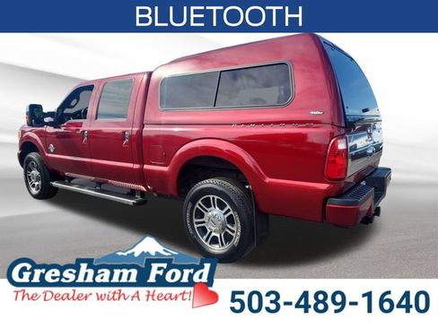 Used 2015 Ford F350 Platinum AWD/4WD image 3