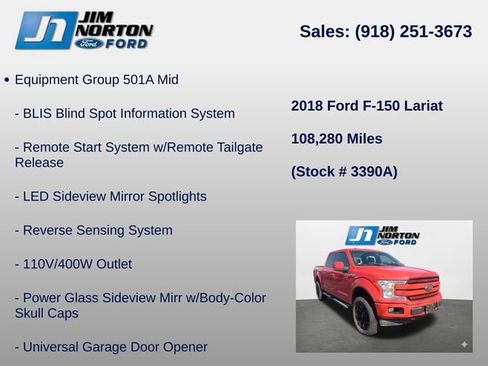 Used 2018 Ford F150 Lariat image 8