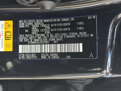Used 2018 Lexus RX 450h AWD w/ Premium Package image 27
