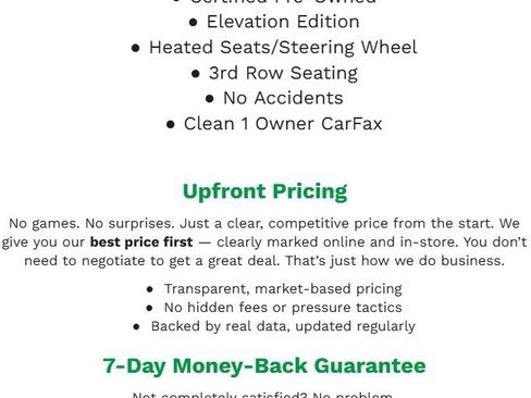 Certified 2025 GMC Acadia Elevation image 2