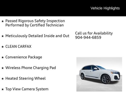 Certified 2025 Audi Q7 2.0T Premium w/ Convenience Plus Package image 11