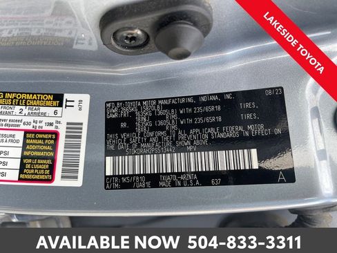 Used 2023 Toyota Highlander LE image 36