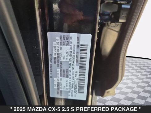 Certified 2025 MAZDA CX-5 AWD 2.5 S w/ Preferred Package image 36