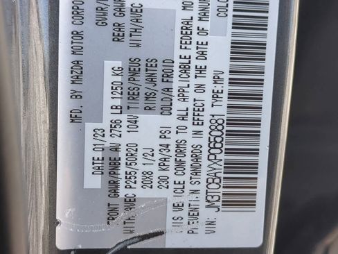 Used 2023 MAZDA CX-9 Touring Plus image 36