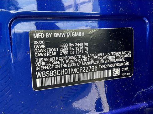 Used 2021 BMW M5 w/ Competition Package AWD/4WD image 19