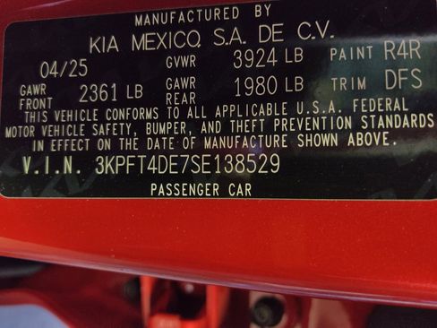 Used 2025 Kia K4 FWD image 33