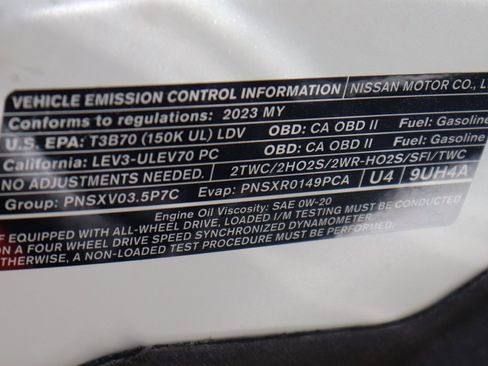 Used 2023 Nissan Murano SV w/ SV Midnight Edition Package image 14