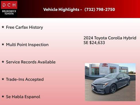 Used 2024 Toyota Corolla SE image 4