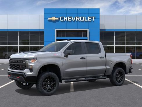 New 2026 Chevrolet Silverado 1500 Custom Trail Boss w/ LPO, Dark Essentials Package AWD/4WD image 2