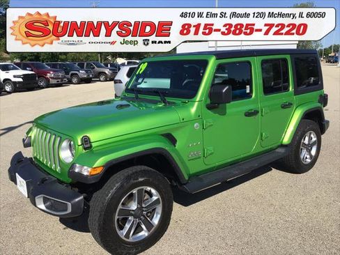 Certified 2019 Jeep Wrangler Unlimited Sahara AWD/4WD image 1