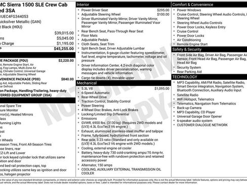 Used 2015 GMC Sierra 1500 SLE w/ SLE Value Package RWD image 17