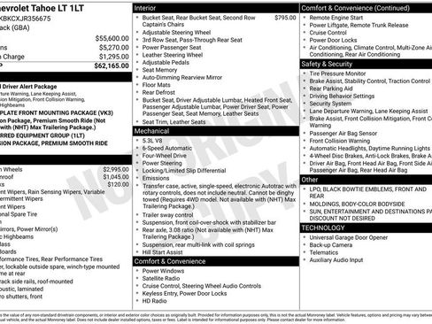 Used 2018 Chevrolet Tahoe LT AWD/4WD image 30