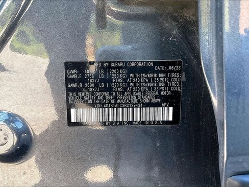 Certified 2024 Subaru Outback Onyx Edition AWD/4WD image 33