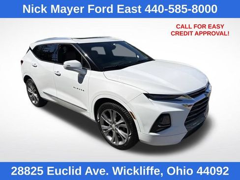 Used 2019 Chevrolet Blazer Premier w/ Sun and Wheels Package FWD image 1