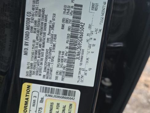 Used 2016 Lincoln MKZ w/ Equipment Group 200A Select image 48