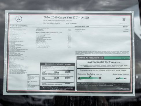 Used 2026 Mercedes-Benz Sprinter 2500 image 20