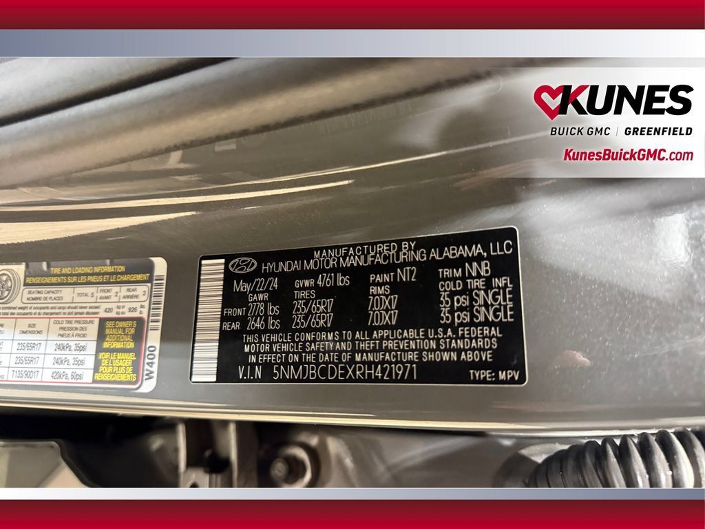 Used 2024 Hyundai Tucson SEL AWD/4WD image 39