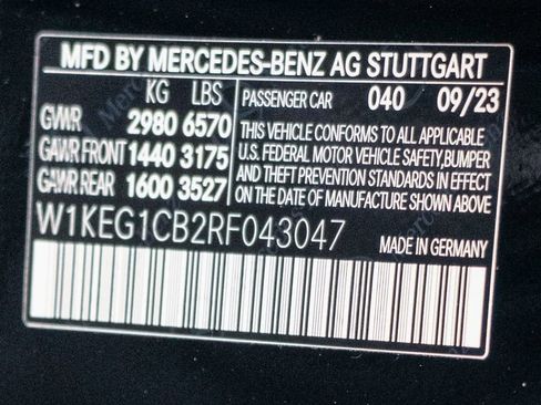 Certified 2024 Mercedes-Benz EQE 350+ 4MATIC Sedan w/ AMG Line Exterior Package image 40