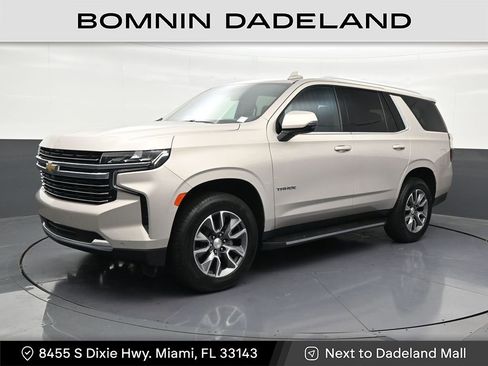 Used 2022 Chevrolet Tahoe LT w/ Luxury Package RWD image 1