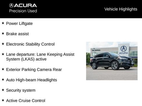 Certified 2020 Acura MDX SH-AWD w/ Technology Package image 17