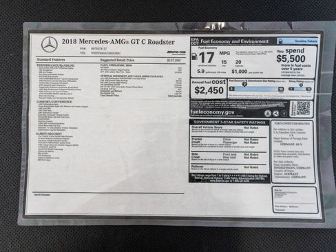 Used 2018 Mercedes-Benz AMG GT C image 24