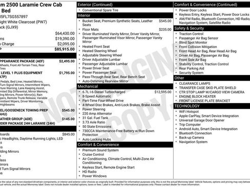 New 2025 RAM 2500 Laramie w/ Sport Appearance Package image 4