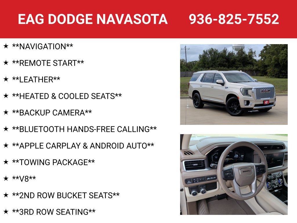 Used 2022 GMC Yukon Denali RWD image 4